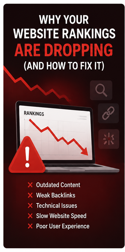 techrankable why your websit loss trafic